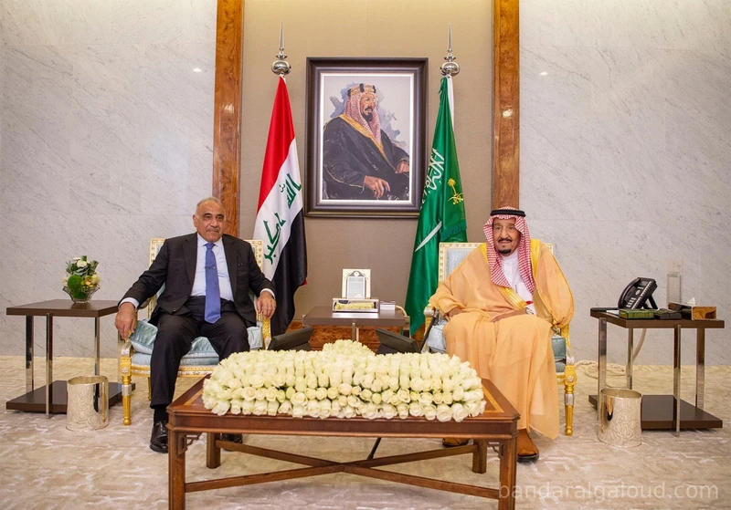 سيدي خادم الحرمين الشريفين يستقبل رئيس وزراء جمهورية العراق - Photo 6