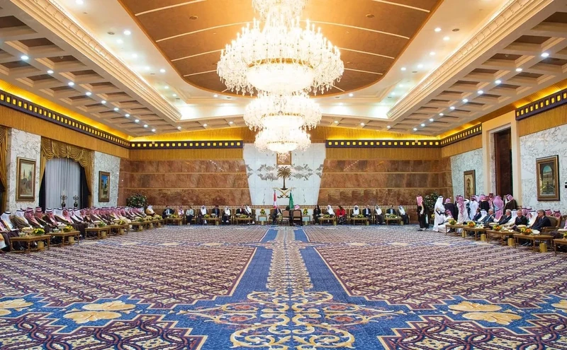 سيدي خادم الحرمين الشريفين يستقبل رئيس الاتحاد السويسري - Photo 16