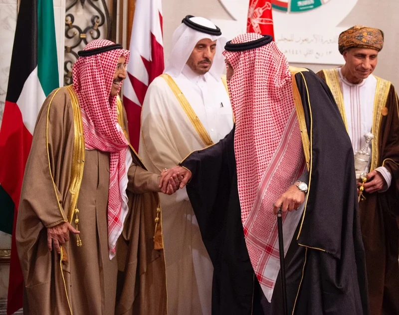 سيدي خادم الحرمين الشريفين يستقبل قادة دول مجلس التعاون - صورة 28
