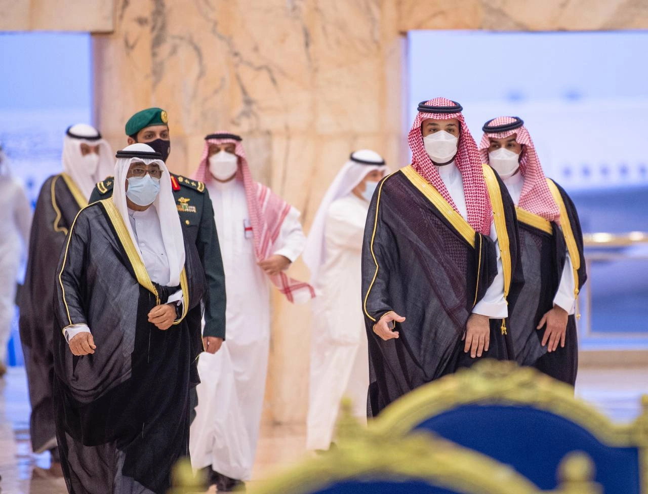سمو سيدي ولي العهد يستقبل سمو ولي عهد الكويت الشيخ مشعل الصباح - صورة 1