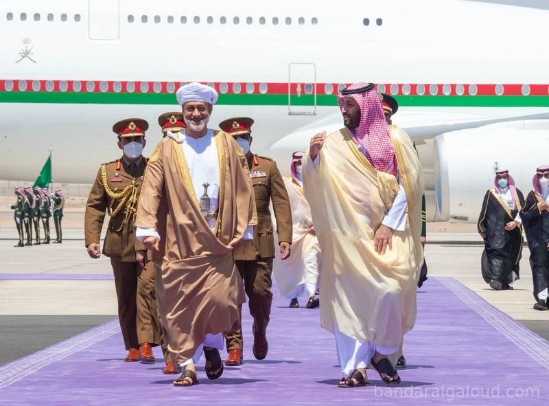 سيدي خادم الحرمين الشريفين يستقبل جلالة سلطان عُمان. - Photo 2