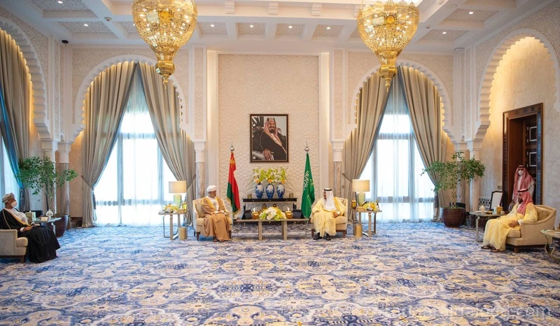 سيدي خادم الحرمين الشريفين يستقبل جلالة سلطان عُمان. - Photo 5