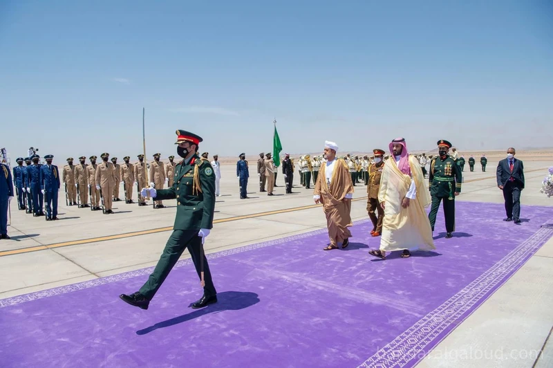 سيدي خادم الحرمين الشريفين يستقبل جلالة سلطان عُمان. - Photo 9