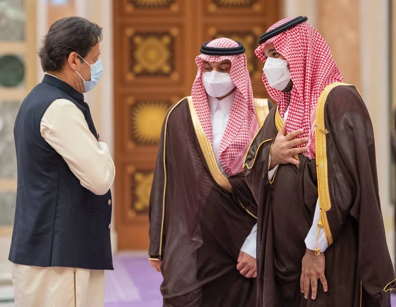 سمو سيدي ولي العهد يستقبل قادة العالم المشاركين في قمة مبادرة الشرق الأوسط الأخضر - صورة 9