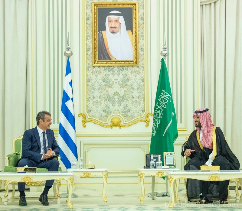 سمو سيدي ولي العهد يلتقي رئيس وزراء اليونان لتعزيز آفاق التعاون - Photo 5