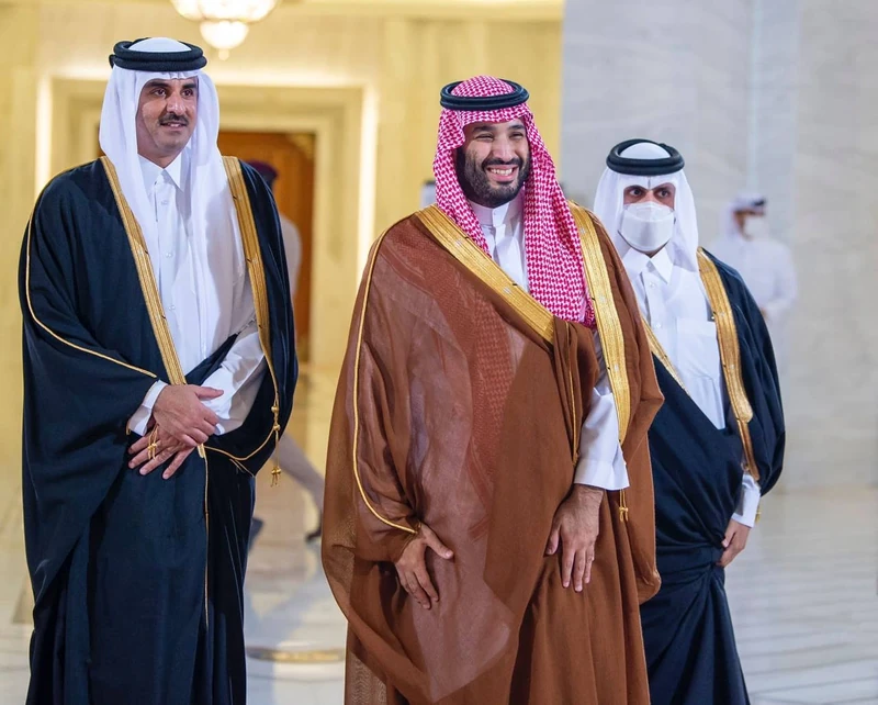 مراسم استقبال رسمية لسمو سيدي ولي العهد في الديوان الأميري بالعاصمة القطرية الدوحة - صورة 6