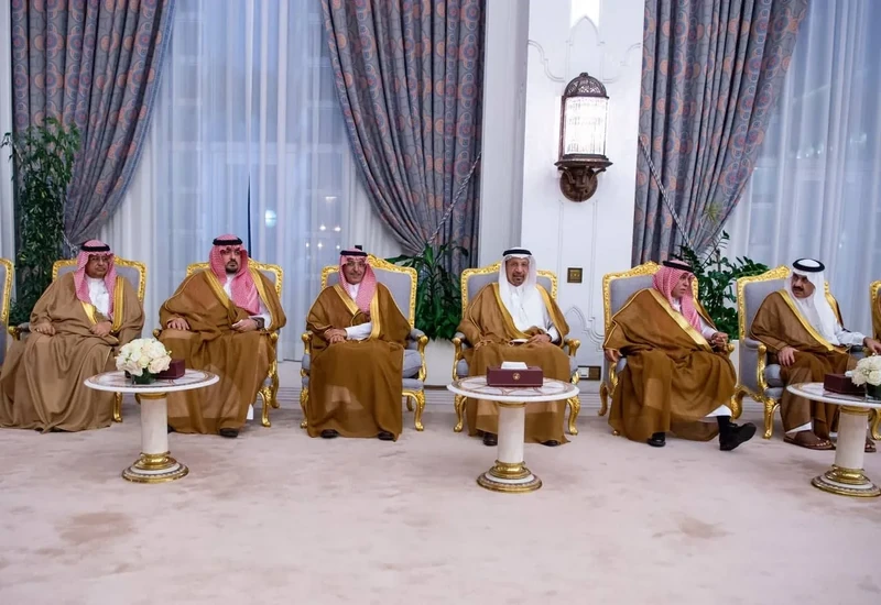 مراسم استقبال رسمية لسمو سيدي ولي العهد في الديوان الأميري بالعاصمة القطرية الدوحة - صورة 12