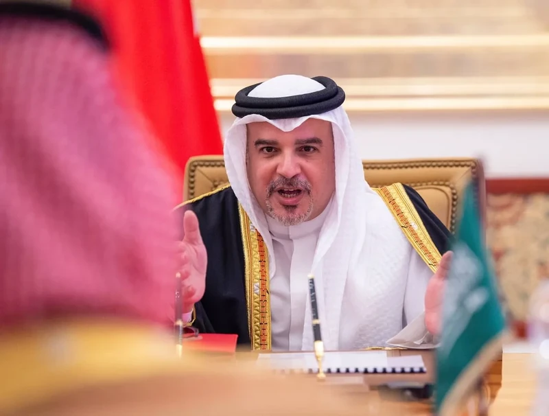 مراسم استقبال رسمية لسمو سيدي ولي العهد في قصر الصخير في العاصمة البحرينية المنامة بمناسبة زيارته الرسمية - صورة 21