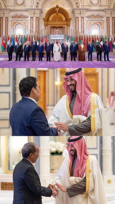 سمو سيدي ولي العهد يستقبل قادة الدول العربية المشاركين في قمة الرياض العربية الصينية وبدء أعمال القمة.