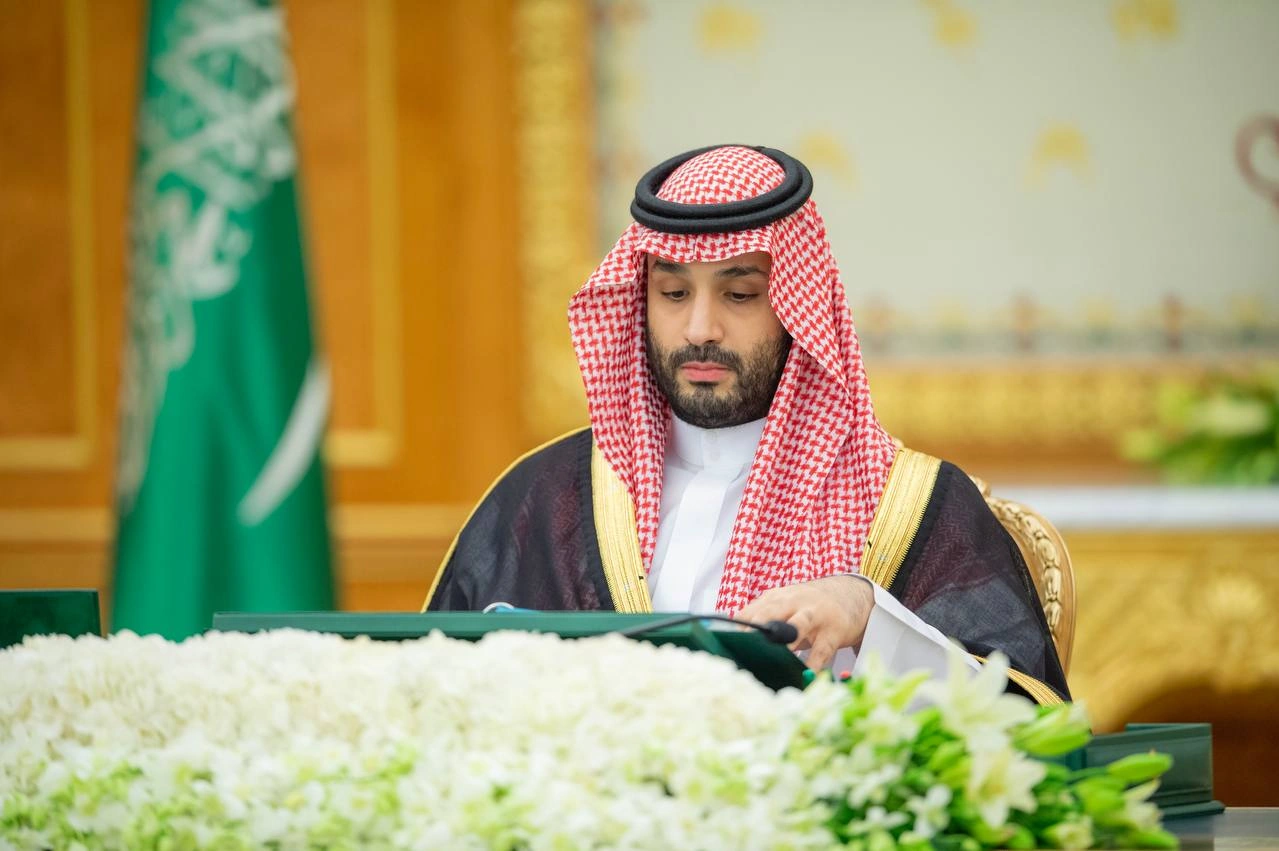 سمو سيدي ولي العهد يرأس جلسة مجلس الوزراء في قصر اليمامة بالرياض - صورة 1