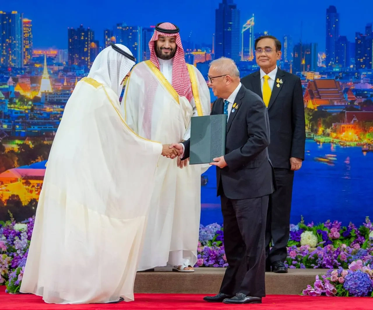سمو سيدي ولي العهد يلتقي رئيس وزراء تايلند ويعقدان مباحثات رسمية - Photo 1