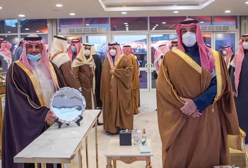 سمو سيدي ولي العهد يرعى ختام مهرجان الملك عبدالعزيز للإبل نيابة عن سيدي خادم الحرمين الشريفين - صورة 39