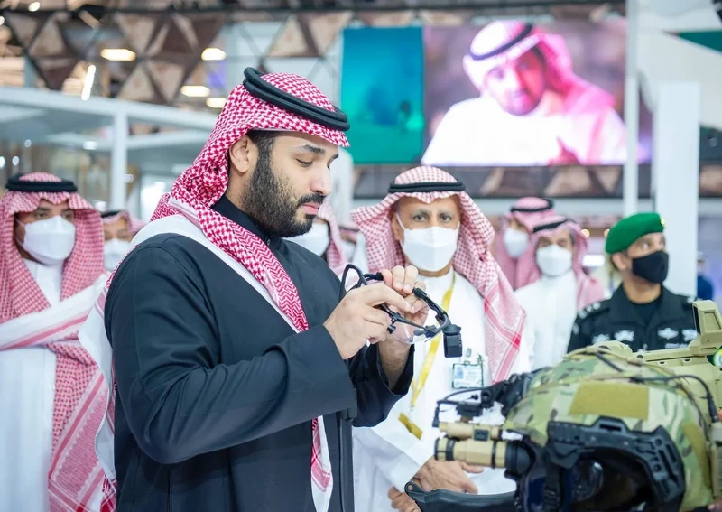 سمو سيدي ولي العهد يدشن معرض الدفاع العالمي نيابة عن سيدي خادم الحرمين الشريفين - صورة 15