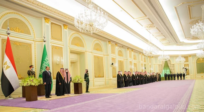 سيدي خادم الحرمين الشريفين يستقبل رئيس جمهورية مصر العربية ويقيم مأدبة غداء تكريماً لفخامته - Photo 19