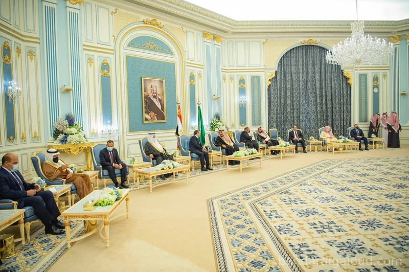 سيدي خادم الحرمين الشريفين يستقبل رئيس جمهورية مصر العربية ويقيم مأدبة غداء تكريماً لفخامته - Photo 20