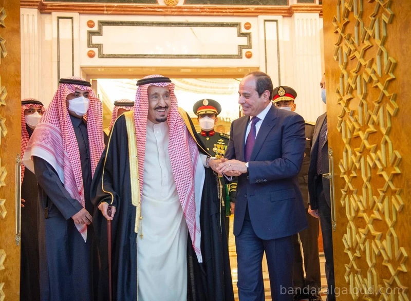 سيدي خادم الحرمين الشريفين يستقبل رئيس جمهورية مصر العربية ويقيم مأدبة غداء تكريماً لفخامته - Photo 24