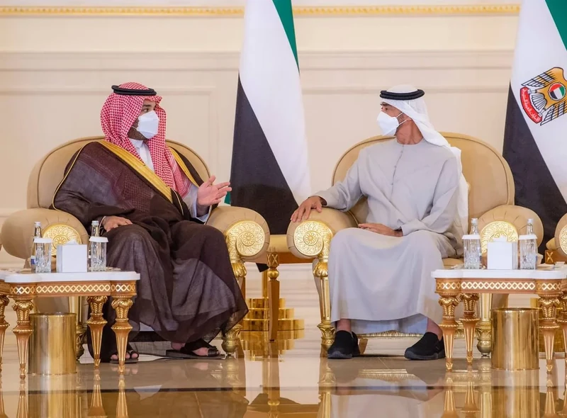 سمو سيدي ولي العهد يقدم واجب العزاء في وفاة الشيخ خليفة بن زايد رحمه الله - صورة 20