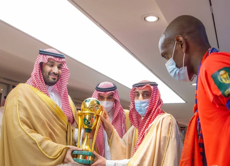 تشريف سمو سيدي ولي العهد لنهائي بطولة كأس خادم الحرمين الشريفين بجدة. - صورة 13