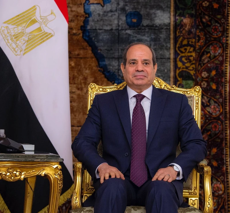 سمو سيدي ولي العهد ورئيس جمهورية مصر يعقدان لقاءً ثنائياً في قصر الاتحادية - Photo 4