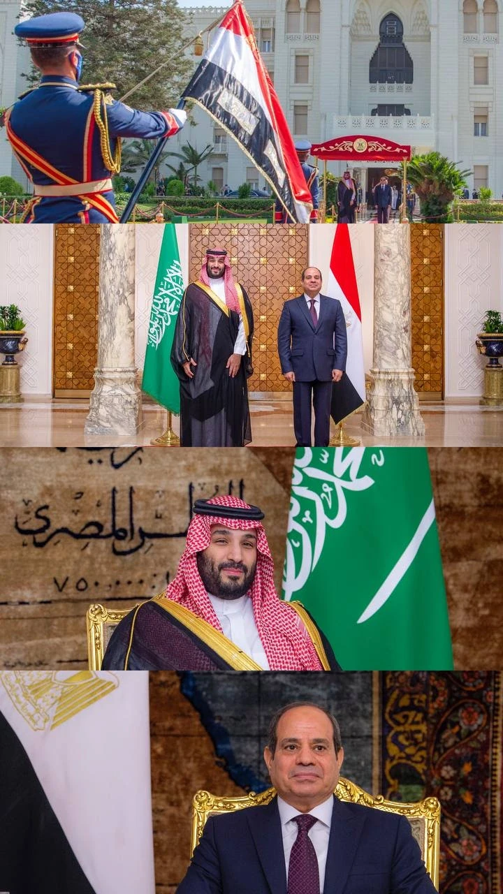 سمو سيدي ولي العهد ورئيس جمهورية مصر يعقدان لقاءً ثنائياً في قصر الاتحادية - Photo 6