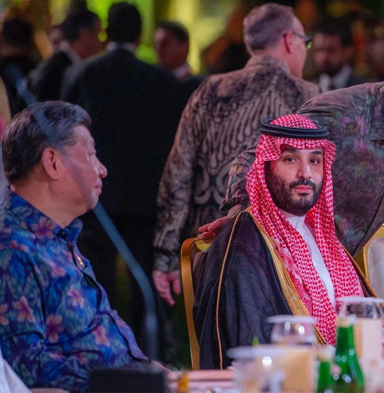 سمو سيدي ولي العهد في حفل العشاء، الذي يقيمه الرئيس الإندونيسي لقادة مجموعة العشرين - صورة 11