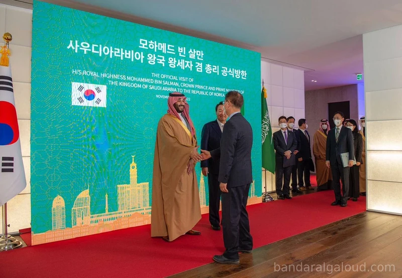 سمو سيدي ولي العهد يلتقي فخامة رئيس جمهورية كوريا في سيئول - Photo 11