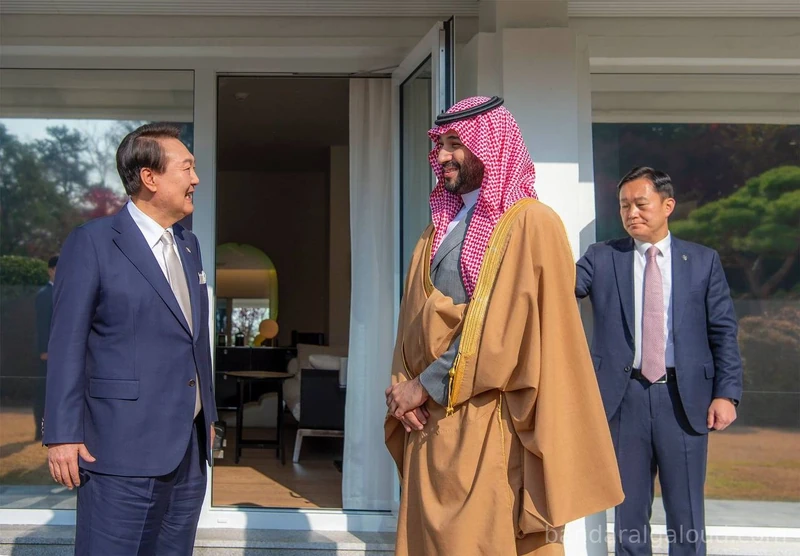 سمو سيدي ولي العهد يلتقي فخامة رئيس جمهورية كوريا في سيئول - Photo 12