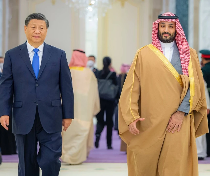 سمو سيدي ولي العهد يستقبل فخامة رئيس جمهورية الصين في قصر اليمامة بالرياض. - صورة 13