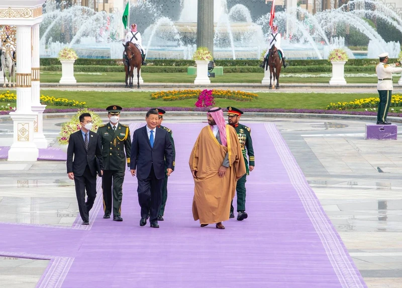 سمو سيدي ولي العهد يستقبل فخامة رئيس جمهورية الصين في قصر اليمامة بالرياض. - صورة 18