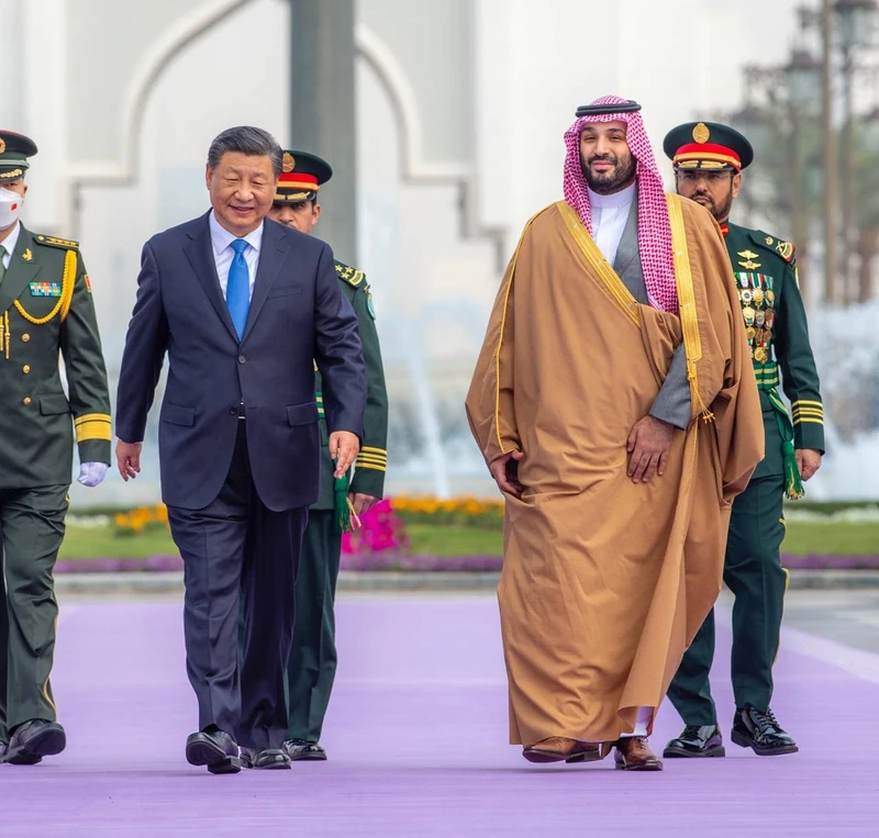 سمو سيدي ولي العهد يستقبل فخامة رئيس جمهورية الصين في قصر اليمامة بالرياض. - صورة 23