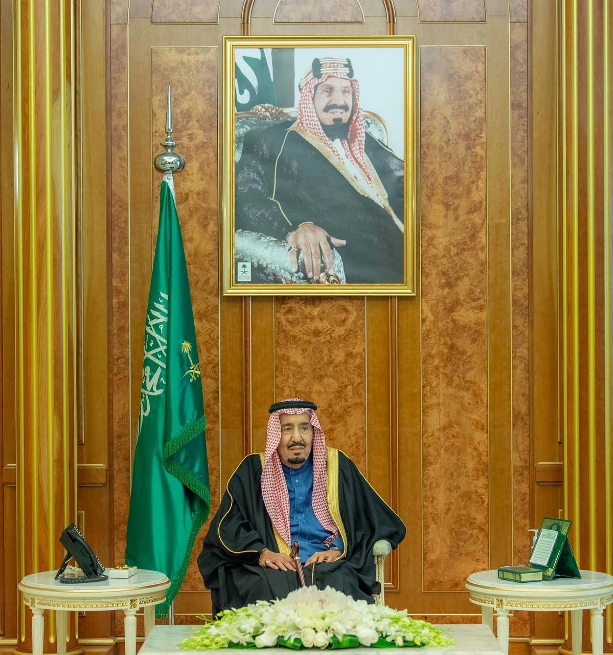 السفراء المعينون لدى عدد من الدول يؤدون القسم أمام سيدي خادم الحرمين الشريفين - صورة 1