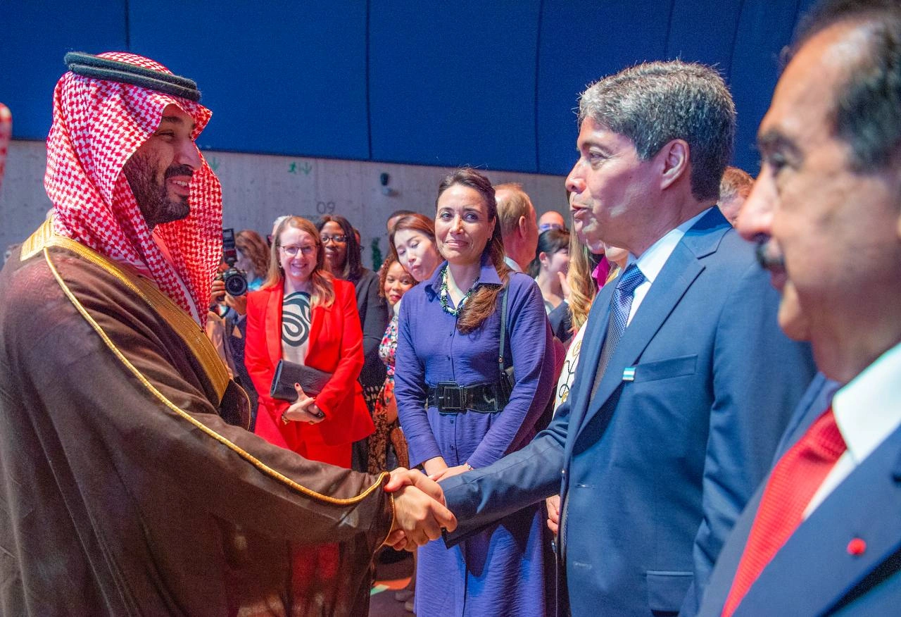 سمو سيدي ولي العهد في حفل استقبال ترشح الرياض لاستضافة "إكسبو 2030" بباريس. - Photo 1
