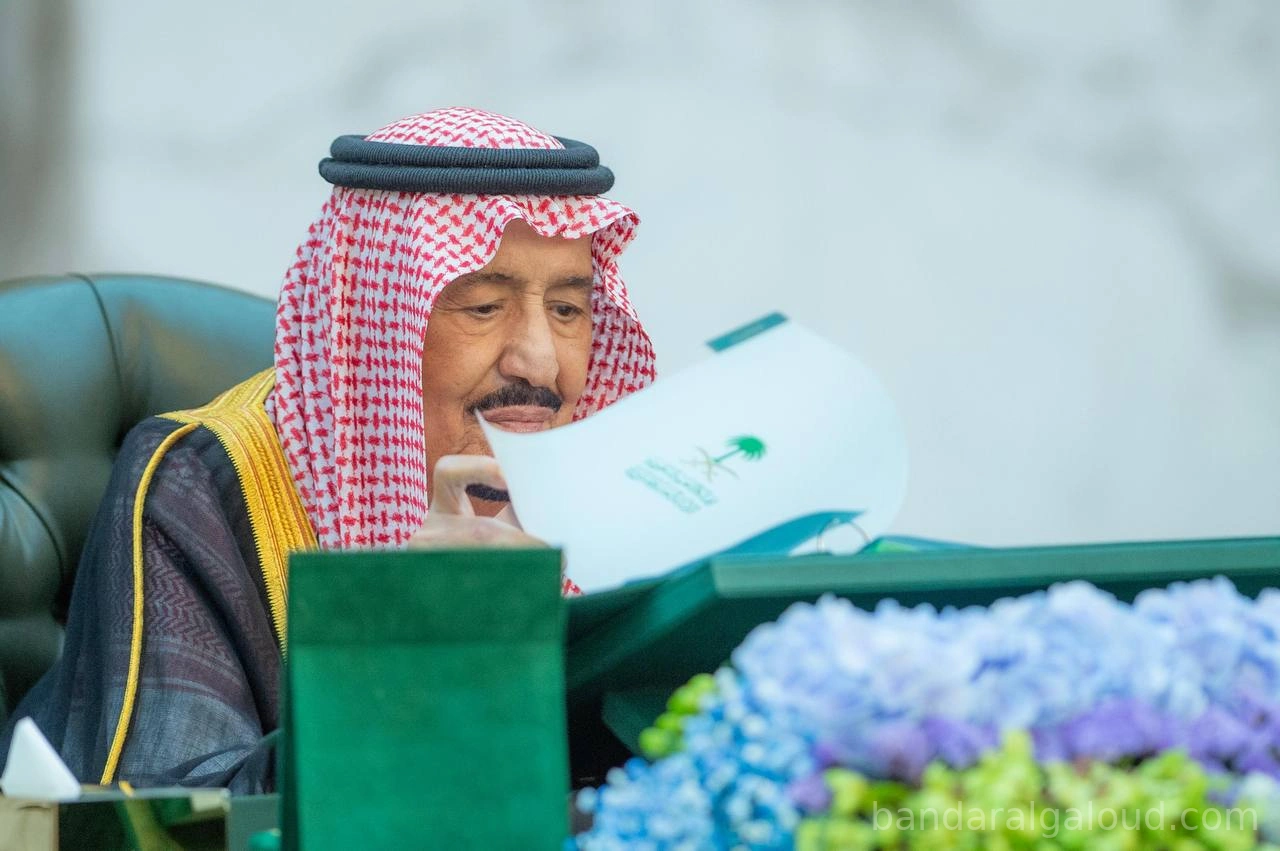 سيدي خادم الحرمين الشريفين يرأس جلسة مجلس الوزراء - صورة 1