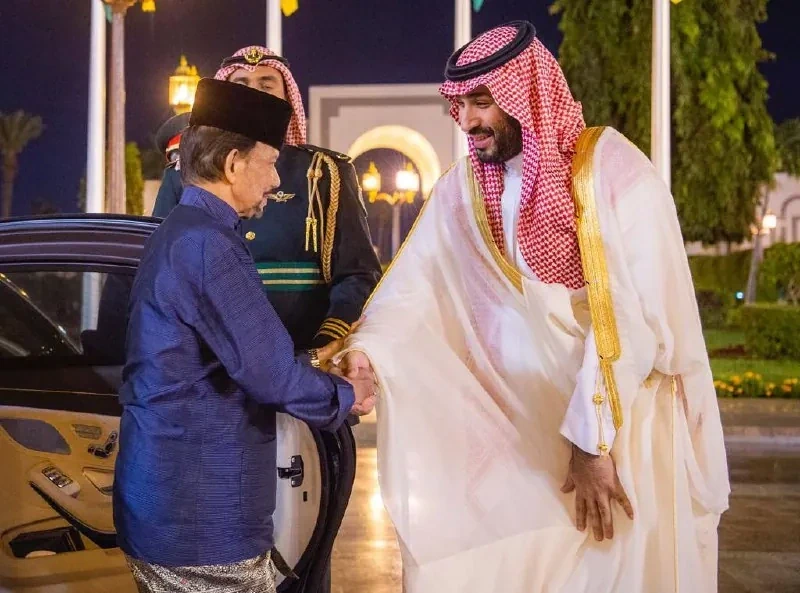سمو سيدي ولي العهد يستقبل جلالة سلطان بروناي دار السلام في الديوان الملكي بجدة - Photo 11