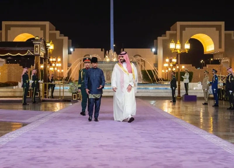 سمو سيدي ولي العهد يستقبل جلالة سلطان بروناي دار السلام في الديوان الملكي بجدة - Photo 12