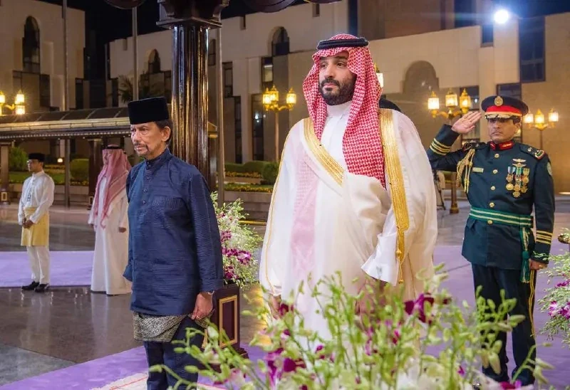 سمو سيدي ولي العهد يستقبل جلالة سلطان بروناي دار السلام في الديوان الملكي بجدة - Photo 13