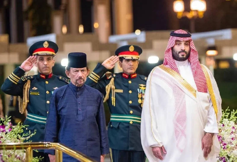 سمو سيدي ولي العهد يستقبل جلالة سلطان بروناي دار السلام في الديوان الملكي بجدة - Photo 14