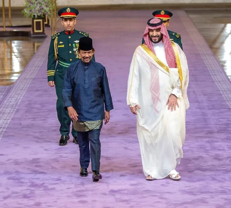 سمو سيدي ولي العهد يستقبل جلالة سلطان بروناي دار السلام في الديوان الملكي بجدة - Photo 15