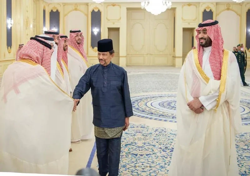 سمو سيدي ولي العهد يستقبل جلالة سلطان بروناي دار السلام في الديوان الملكي بجدة - Photo 16