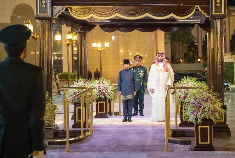 سمو سيدي ولي العهد يستقبل جلالة سلطان بروناي دار السلام في الديوان الملكي بجدة - Photo 17