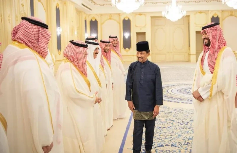 سمو سيدي ولي العهد يستقبل جلالة سلطان بروناي دار السلام في الديوان الملكي بجدة - Photo 18