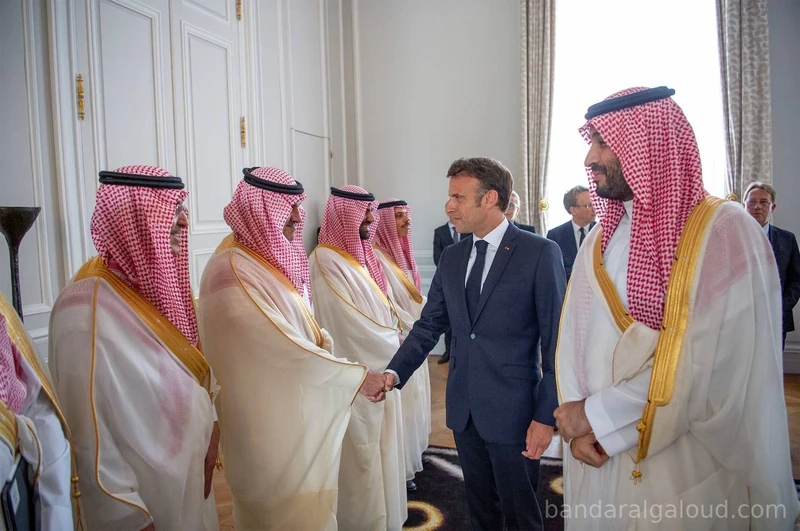 سيدي ولي العهد يلتقي فخامة رئيس الجمهورية الفرنسية في قصر الإليزيه بباريس - Photo 3