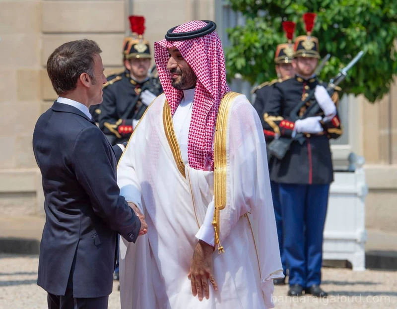 سيدي ولي العهد يلتقي فخامة رئيس الجمهورية الفرنسية في قصر الإليزيه بباريس - Photo 5