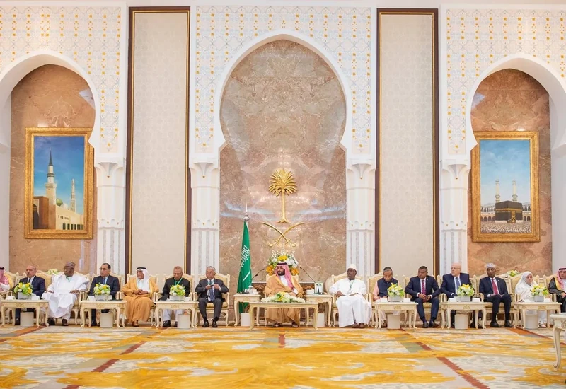 نيابة عن سيدي خادم الحرمين الشريفين.. سمو سيدي ولي العهد يقيم حفل الاستقبال السنوي لضيوف الرحمن. - صورة 33