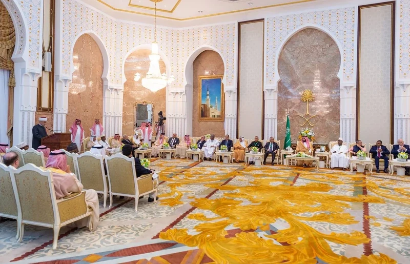 نيابة عن سيدي خادم الحرمين الشريفين.. سمو سيدي ولي العهد يقيم حفل الاستقبال السنوي لضيوف الرحمن. - صورة 35