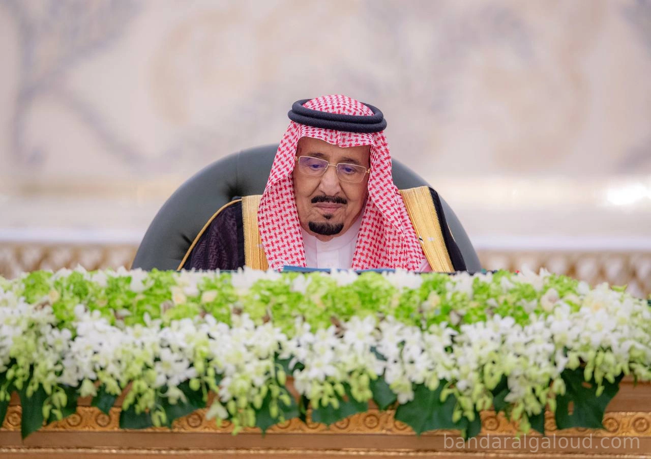 سيدي خادم الحرمين الشريفين يرأس جلسة مجلس الوزراء - صورة 1