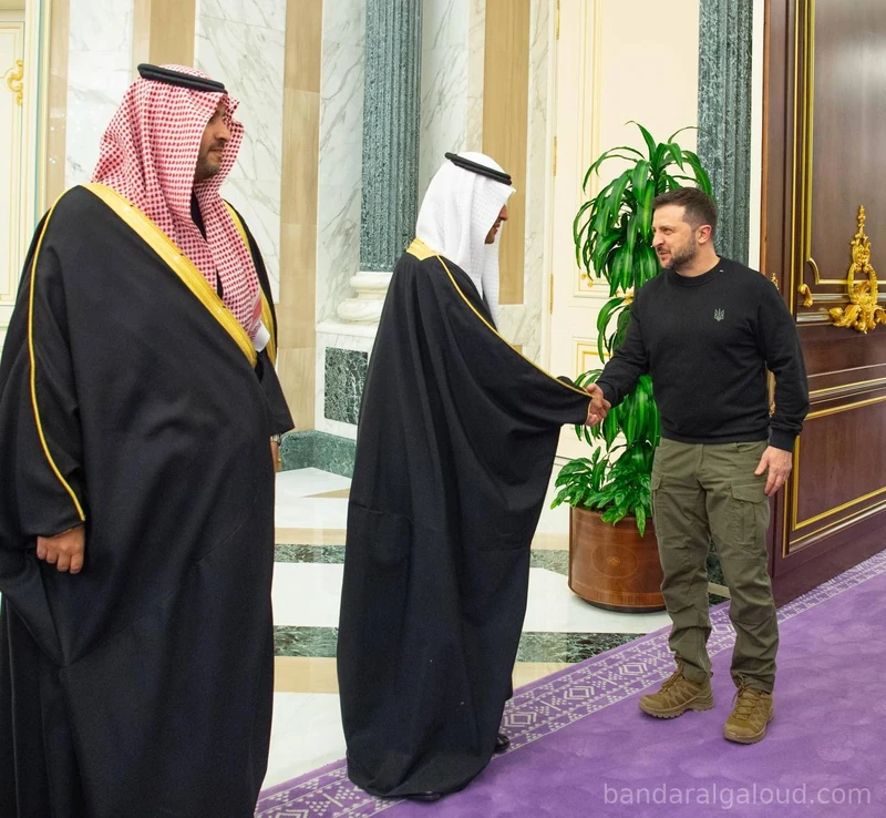سمو سيدي ولي العهد يستقبل فخامة رئيس جمهورية أوكرانيا - صورة 6
