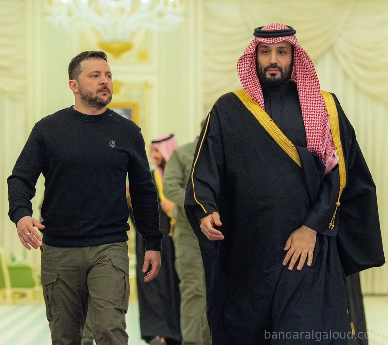 سمو سيدي ولي العهد يستقبل فخامة رئيس جمهورية أوكرانيا - صورة 7