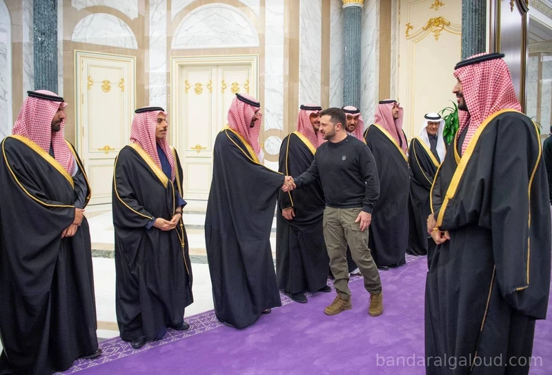 سمو سيدي ولي العهد يستقبل فخامة رئيس جمهورية أوكرانيا - صورة 9