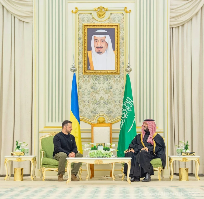 سمو سيدي ولي العهد يستقبل فخامة رئيس جمهورية أوكرانيا - صورة 12